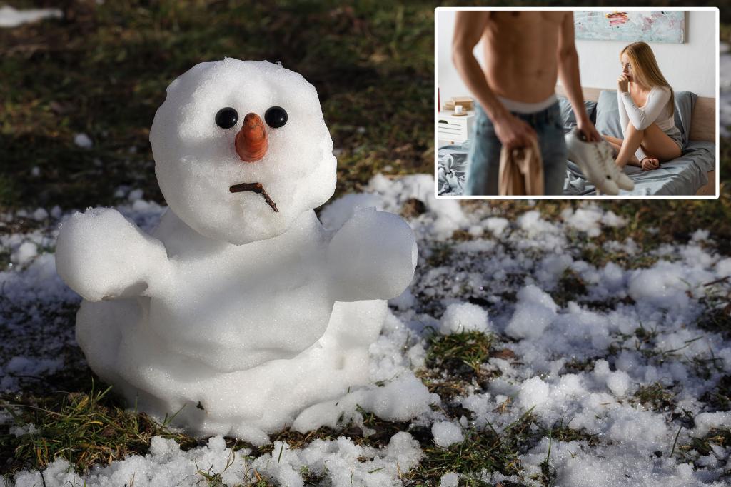 Chilling 'snowmanning' dating trend could spread STIs, doctor warns